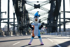 SYDNEY, AUSTRALIA - JUNE 25: Tazuni poses during the FIFA Women's World Cup 2023 Sydney Harbour Bridge Unity Celebration on June 25, 2023 in Sydney, Australia. (Photo by Hanna Lassen/FIFA via Getty Images)