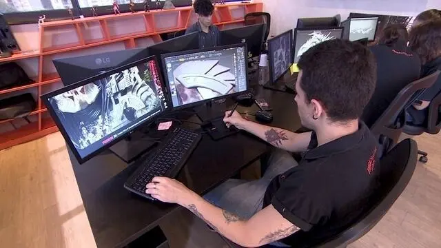 Os alunos podem optar por fazer as aulas de forma online ou presencial na unidade da Saga em Goiânia. | Foto: Divulgação / SMDHPA