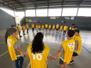 Gincana de férias do Centro da Juventude Tecendo o Futuro recebe mais de 100 jovens em três dias de evento | Foto: Aline Cabral