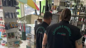 O consumidor que realizar compra pelo menor preço desses produtos terá despesa de R$ 103,50. Já se fizer compras com o maior valor, pagará até R$ 286,59. | Foto: Divulgação / Procon Goiânia