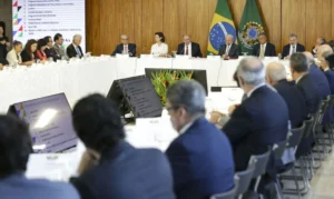 Brasília (DF), 06/07/2023 - Reunião de relançamento do Conselho Nacional de Desenvolvimento Industrial (CNDI), no Palácio do Planalto. Foto: Marcelo Camargo/Agência Brasil