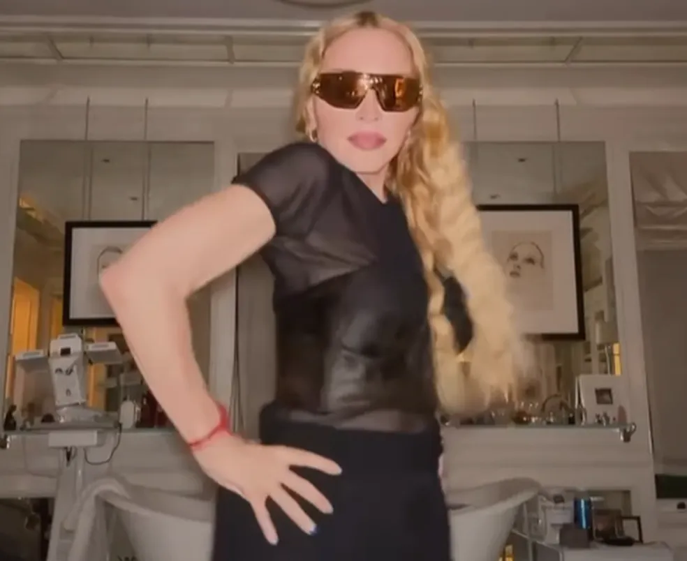 Madonna deu entrada na UTI no dia 24 de junho devido a uma infecção bacteriana | Foto: Reprodução/Instagram