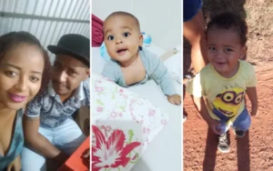 Dentro do veículo estava um homem de 36 anos, uma mulher de 29 anos e duas crianças | Foto: Reprodução/ Tv Anhanguera
