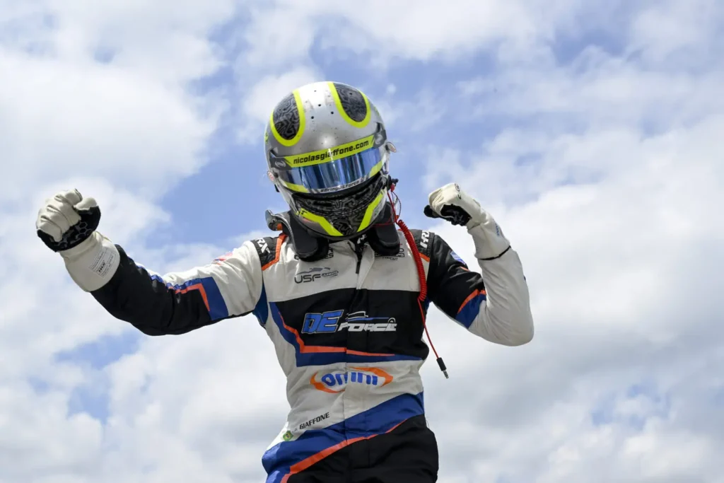 #19 Nicolas Giaffone,  DEForce Racing, OMNI, DEForce Racing
winner
