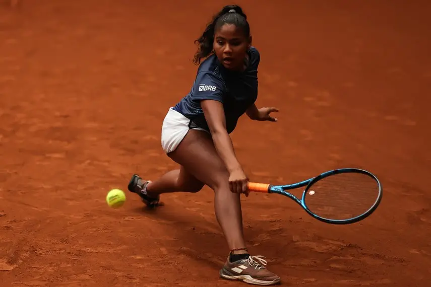Time masculino saiu na frente contra o Paquistão, mas chuva adiou confronto | Foto: Srdjan Stevanovic/ITF