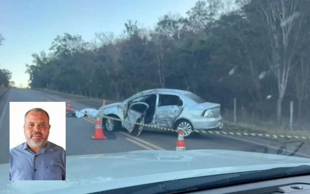 Marcio Gatim, vereador de Aloândia, morreu em colisão ao retornar da cidade de Pontalina | Foto: Reprodução / Redes Sociais