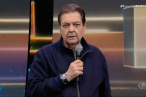 Em 2021, Faustão enfrentou uma internação para o tratamento de um edema linfático | Foto: Reprodução/TV Band