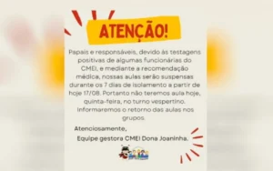 Avelinópolis suspende aulas pelo aumento de casos de covid-19 | Foto: Reprodução