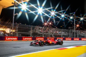 Pela primeira vez no ano Max Verstappen terminou a corrida fora do pódio (Foto: Scuderia Ferrari)