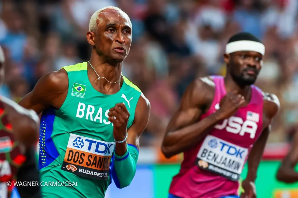 Como Alison dos Santos está qualificado para duas provas (400 m e 400m com barreiras), o país tem 63 vagas para o evento (Foto: Wagner Carmo/CBAt)