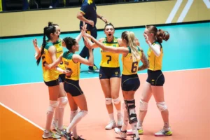 Seleção vence Porto Rico e contabiliza quatro vitórias no Pré-Olímpico (Foto: Divulgação / FIVB)