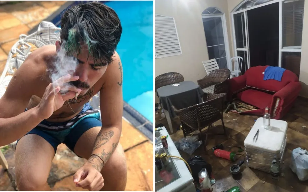 A mulher denunciou o jovem que segundo ela, fazia festas na casa dela e, deixava tudo destruído. | Foto: Divulgação / Polícia Civil