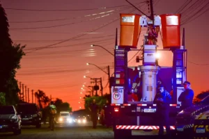 Já foram trocados 16,6% dos 180 mil pontos de luz da Capital | Foto: Divulgação