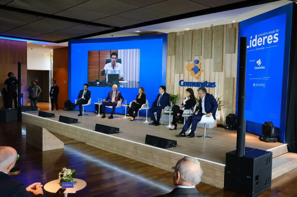 Fala do governador Ronaldo Caiado foi feita no Comunitas, em São Paulo | Foto: Comunitas