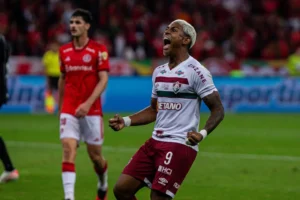 Porto Alegre, RS,  Brasil - 04/10/2023 - Beira-Rio - Conmebol Libertadores 2023 , semifinal, jogo 2 , jogo entre Fluminense x Internacional.
FOTO DE MARCELO GONÇALVES / FLUMINENSE FC


IMPORTANTE: Imagem destinada a uso institucional e divulga磯, seu uso comercial estᠶetado incondicionalmente por seu autor e o Fluminense Football Club.

IMPORTANT: Image intended for institutional use and distribution. Commercial use is prohibited unconditionally by its author and Fluminense Football Club.

IMPORTANTE: Im᧥n para uso solamente institucional y distribuici㮮 El uso comercial es prohibido por su autor y por el Fluminense Football Club
