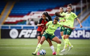 Atual campeão, o Palmeiras acumula duas goleadas. Corinthians e Inter também venceram (Foto: Staff images Woman / CONMEBOL)