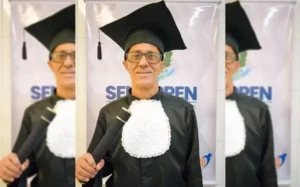 Solenidade de entrega dos diplomas de conclusão, teve a presença de professores e pedagogos | Foto: Reprodução