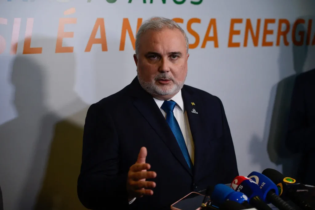 Rio de Janeiro (RJ), 03/10/2023 – O presidente da Petrobras, Jean Paul Terra Prates durante evento de comemoração dos 70 anos da empresa, na Ilha do Fundão, no capital fluminense. Foto: Tomaz Silva/Agência Brasil