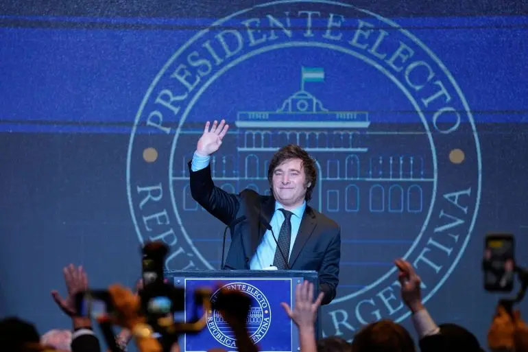 Já o mercado de ações da Argentina subia mais de 20% no início das negociações desta terça. | Foto: Twitter