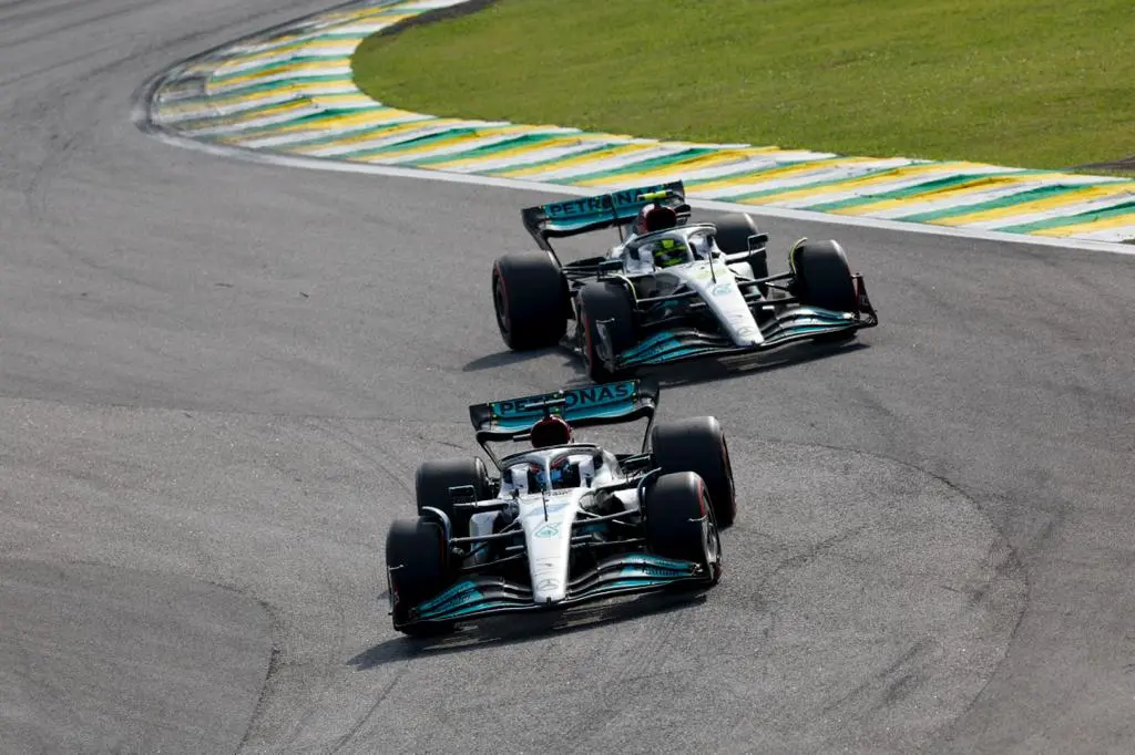 Ano passado o piloto da Mercedes, George Russell, conquistou sua primeira vitória na F1 em São Paulo. (Foto: Jiri Krenek)