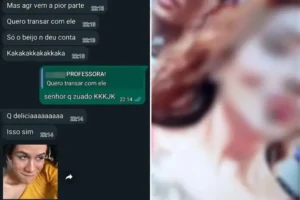 O caso ocorreu após prints de conversas da professora com uma outra aluna serem vazados | Foto: Reprodução