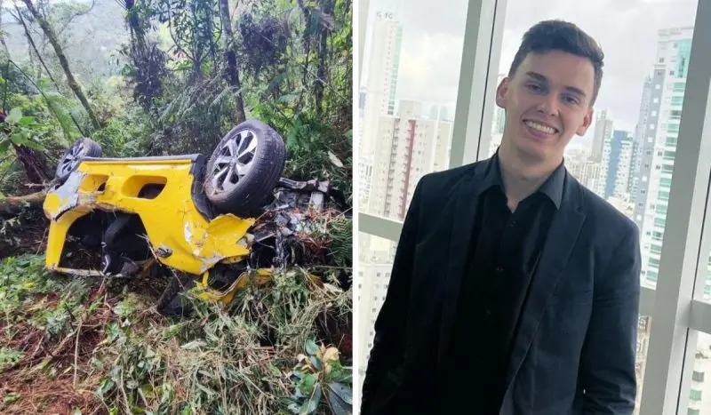 Artista conduzia um buggy, na BR-282 no momento do acidente | Foto: Reprodução