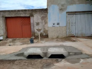 Na via foram instalados 100 metros de galeria pluvial e duas bocas de lobo | Foto: Seinfra