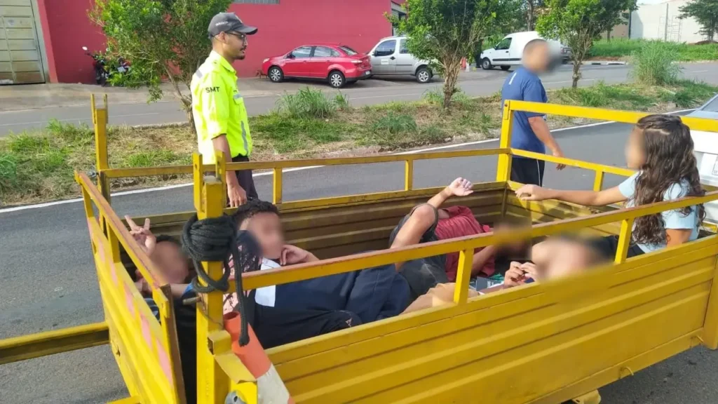 O carro do condutor não foi apreendido, já que não apresentava nenhuma irregularidade | Foto: Divulgação
