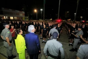 “O treinamento intenso de vocês é o que garante um trabalho eficaz e uma segurança efetiva”, declarou o governador | Foto: André Saddi