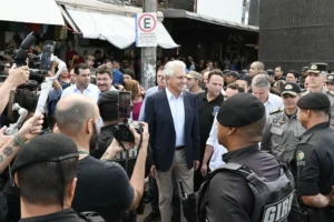Ronaldo Caiado lança operação com as principais forças de segurança no estado para dar tranquilidade nas compras natalinas | Foto: Cristiano Borges