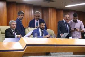 O projeto prevê receita de mais de R$ 8,7 bilhões | Foto: Gustavo Mendes/Câmara Municipal de Goiânia