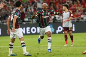 Jeddah, Arábia Saudita - 18/12/2023 -
 Mundial de Clubes FIFA, Semifinal, jogo entre Fluminense x Al Ahly.
 FOTO: MARCELO GONÇALVES / FLUMINENSE F.C. 

IMPORTANTE: Imagem destinada a uso institucional e divulgação, seu
uso comercial está vetado incondicionalmente por seu autor e o
 Fluminense Football Club. É obrigatório mencionar o nome do autor ou
usar a imagem. 

IMPORTANT: Image intended for institutional use and distribution.
Commercial use is prohibited unconditionally by its author and 
Fluminense Football Club. It is mandatory to mention the name of the 
author or use the image.
  
IMPORTANTE: Imágen para uso solamente institucional y distribuición. El
uso comercial es prohibido por su autor y por el Fluminense Football Club. 
És mandatório mencionar el nombre del autor ao usar el imágen.