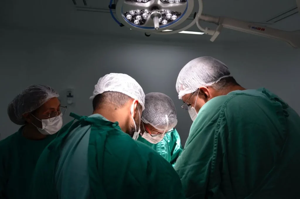 A captação foi realizada no próprio hospital, que possui todo aparato tecnológico para realizar esse tipo de coleta | Foto: Cristiano Martins/Imed