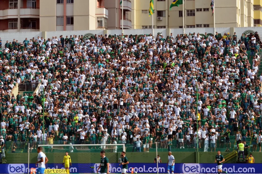 O público médio por jogo do Goiás foi de 7 mil torcedores (Foto: Afonso Cardoso)