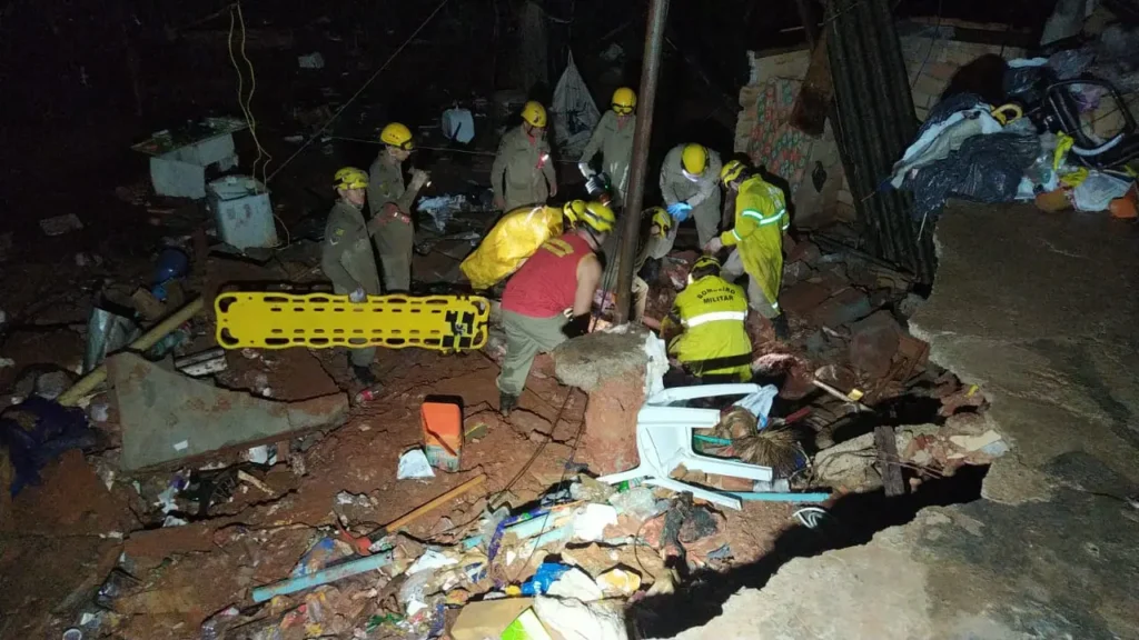 Segundo o Centro de Informações Meteorológicas e Hidrológicas de Goiás (Cimehgo), algumas regiões chegaram a registrar ventos de 40 km/h | Foto: Divulgação/CBMGO