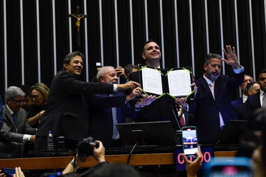 O texto que deu origem à reforma foi a PEC 45/2019, iniciada na Câmara dos Deputados. | Foto: Senado