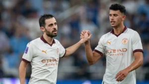O time inglês venceu o jogo sem dificuldades e confirmou o favoritismo (Reprodução/ManCity)