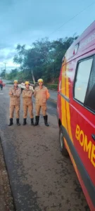 A vítima foi transportada pelo helicóptero do CBMGO ao Hospital Estadual de Urgências Governador Otávio Lage de Siqueira (HUGOL) | Foto: CBMGO