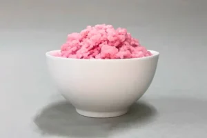 Cientistas criam "arroz de carne" para combater fome e desnutrição | Foto: Yonsei University / Reprodução