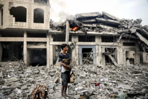 A informação é do Ministério da Saúde Palestino em Gaza. | Foto: UNICEF