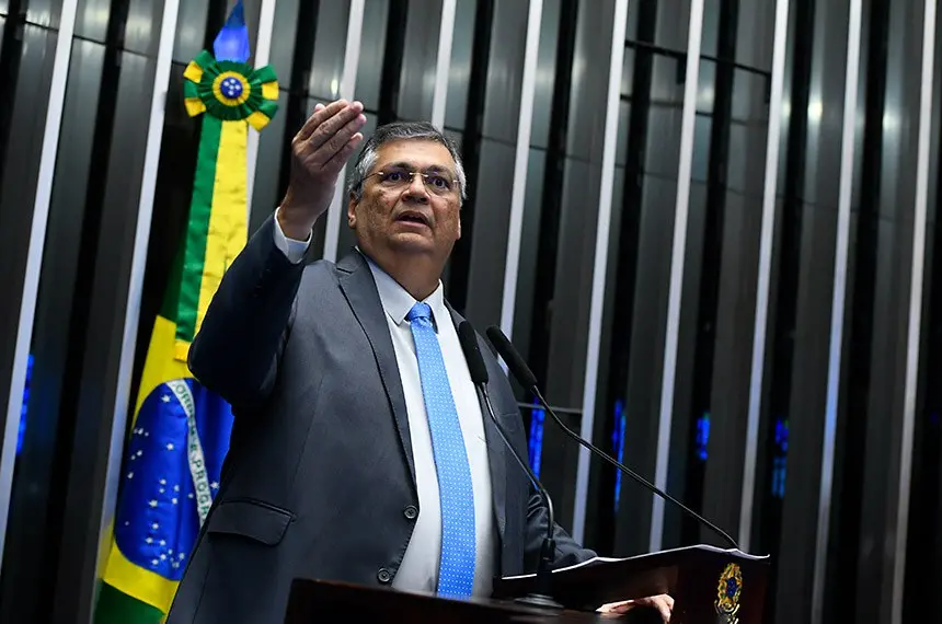 Flávio Dino assume vaga aberta com aposentadoria de Rosa Weber. | Foto: Agência Senado