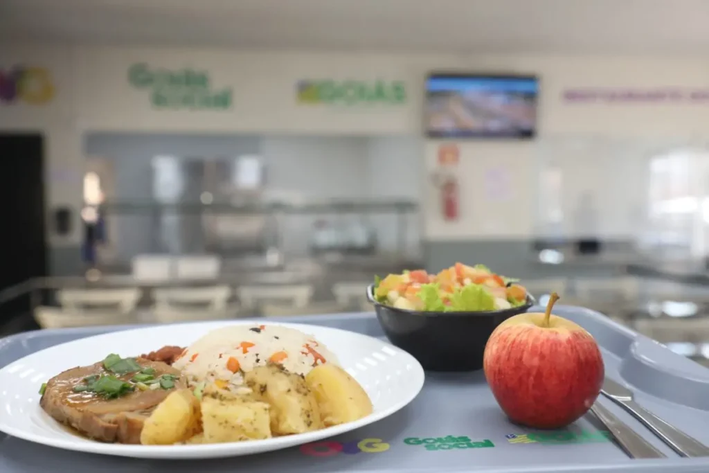 São utilizados 11 mil quilos de alimentos para o preparo das refeições diárias | Foto: Divulgação/OVG