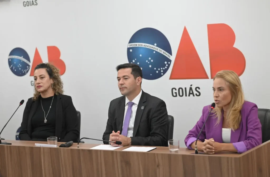 O presidente da OAB-GO, Rafael Lara Martins, disse que a função do órgão vai além do impulso à advocacia, destacando seu papel na defesa da cidadania e na proteção dos direitos dos cidadãos | Foto: Divulgação