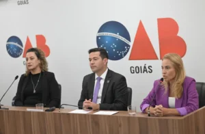 O presidente da OAB-GO, Rafael Lara Martins, disse que a função do órgão vai além do impulso à advocacia, destacando seu papel na defesa da cidadania e na proteção dos direitos dos cidadãos | Foto: Divulgação