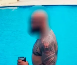 O homem  foi preso no último sábado durante um campeonato internacional da categoria I Foto: Arquivo pessoal