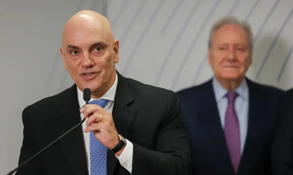 Moraes incluiu Musk na lista de investigados no inquérito das milícias digitais, do qual é relator | Foto: Reprodução/Agência Brasil