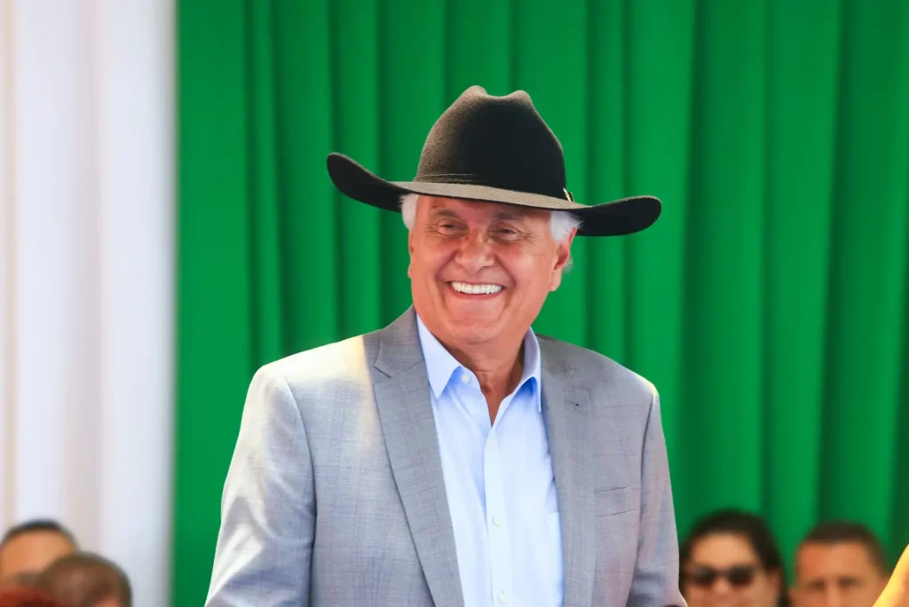 A pesquisa Quaest aponta que Caiado é desaprovado por 12% dos eleitores do Estado. | Foto: Secom