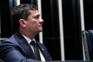 Plenário do Senado Federal durante sessão não deliberativa. 

À mesa, senador Sergio Moro (União-PR).

Foto: Jefferson Rudy/Agência Senado