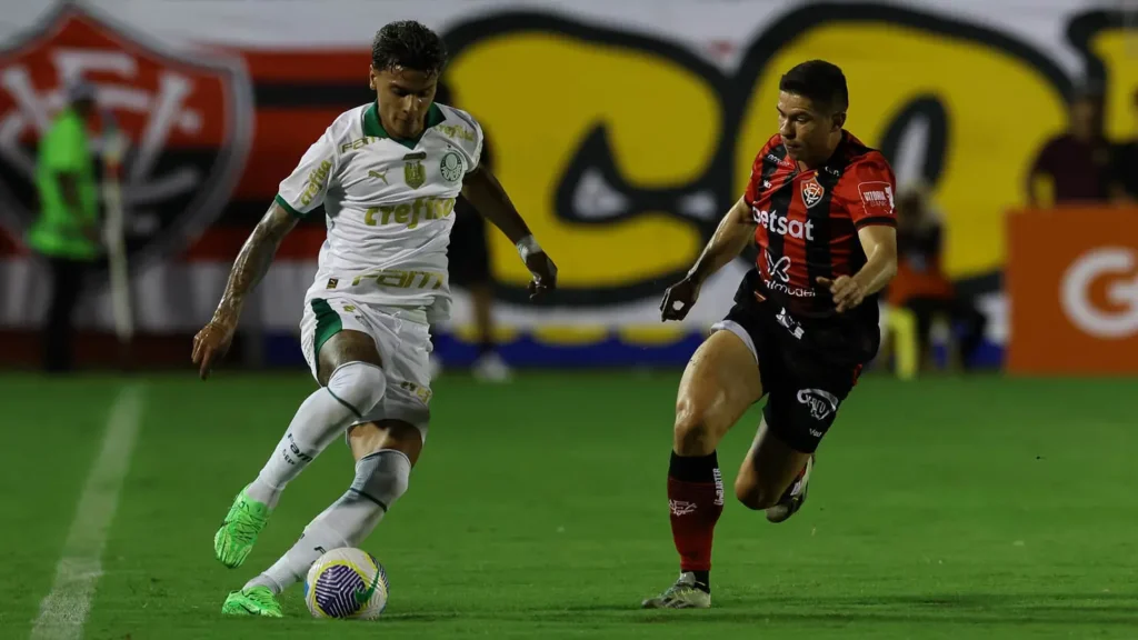 No Duelo dos Campeões, Palmeiras venceu o Vitória por 1 a 0 (Foto: Cesar Greco/Palmeiras)