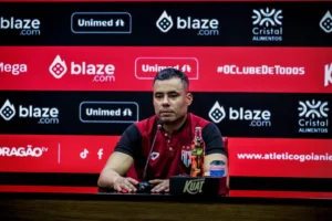 Pelo primeiro jogo da terceira fase da Copa do Brasil, o Atlético-GO enfrentará Brusque no Sul. (Foto: Ingryd Oliveira/ACG)